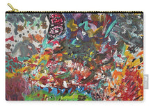 "Happy Heart" - Carry-All Pouch, Original Acrylic Painting, Kathy Sullivan